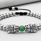 Pulsera Hombre Leopardos Jade Acero Inoxidable - Miniatura 8