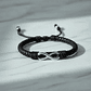 Pulsera de Infinito en Cuero Trenzado - Miniatura 6