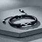 Pulsera de Infinito en Cuero Trenzado - Miniatura 5
