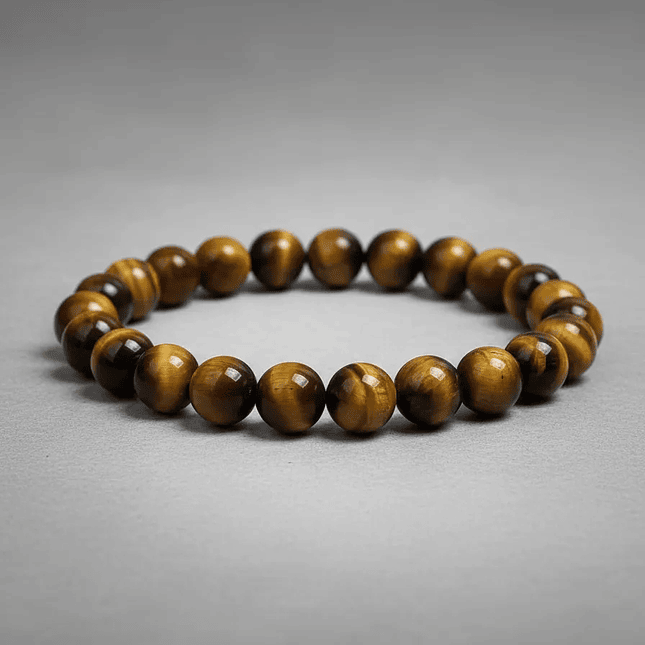 Pulsera de Ojo de Tigre Natural 8mm 3