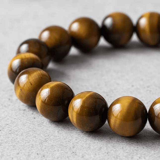 Pulsera de Ojo de Tigre Natural 8mm 5
