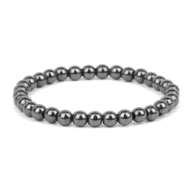 Pulsera de Piedra Hematita Natural 1