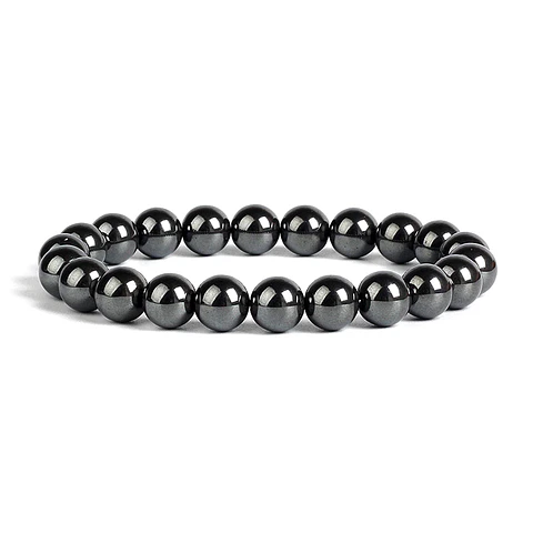 Pulsera de Piedra Hematita Natural