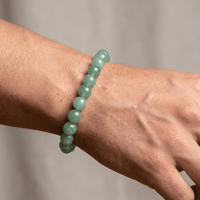 Pulsera de Piedra Aventurina Verde Natural 8mm 2
