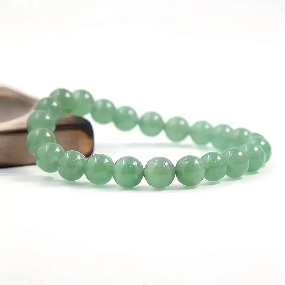 Pulsera de Piedra Aventurina Verde Natural 8mm 3