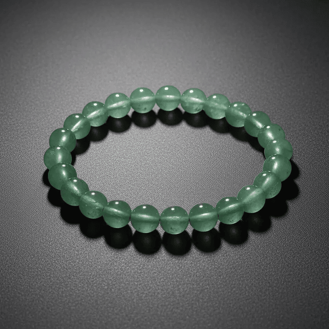 Pulsera de Piedra Aventurina Verde Natural 8mm 4