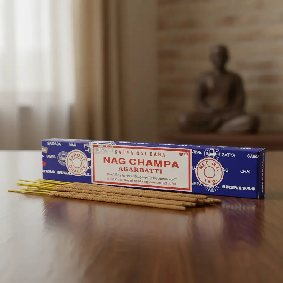 Incienso Sahumerio Nag Champa Satya Sai Baba Agarbatti - Meditación 3