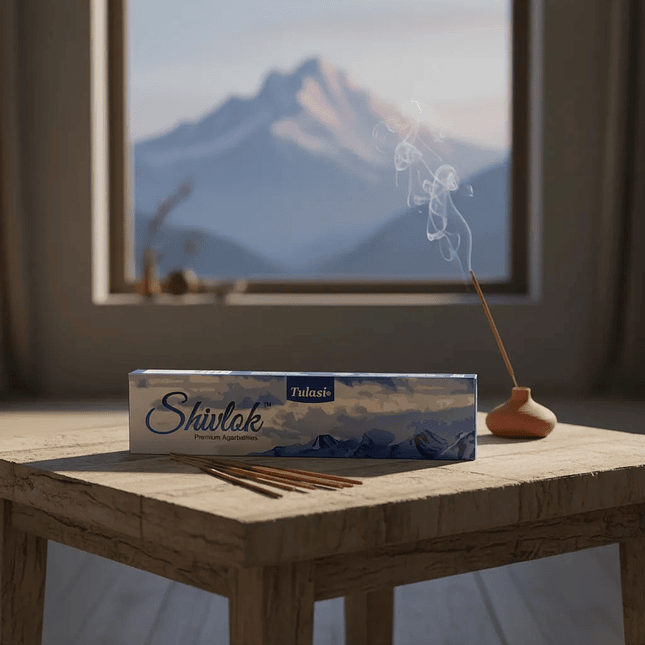Incienso Tulasi Shivlok Premium - Meditación y Limpieza 3