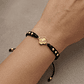 Pulsera con Dije Trébol de la Suerte Oro Laminado 18k - Miniatura 4