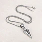 Cadena con Flecha Acero Inoxidable Hombre - Miniatura 3