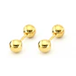 Topos Aretes Balin Oro Laminado 18k de 5mm - Miniatura 1