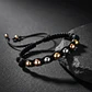 Pulsera Tejida Neopreno Oro Laminado 18k - Miniatura 4