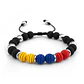 Pulsera Colombia Tricolor con Neopreno y Acero - Miniatura 2