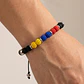 Pulsera Colombia Tricolor con Neopreno y Acero - Miniatura 4
