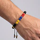 Pulsera Colombia Tricolor con Neopreno y Acero - Miniatura 3