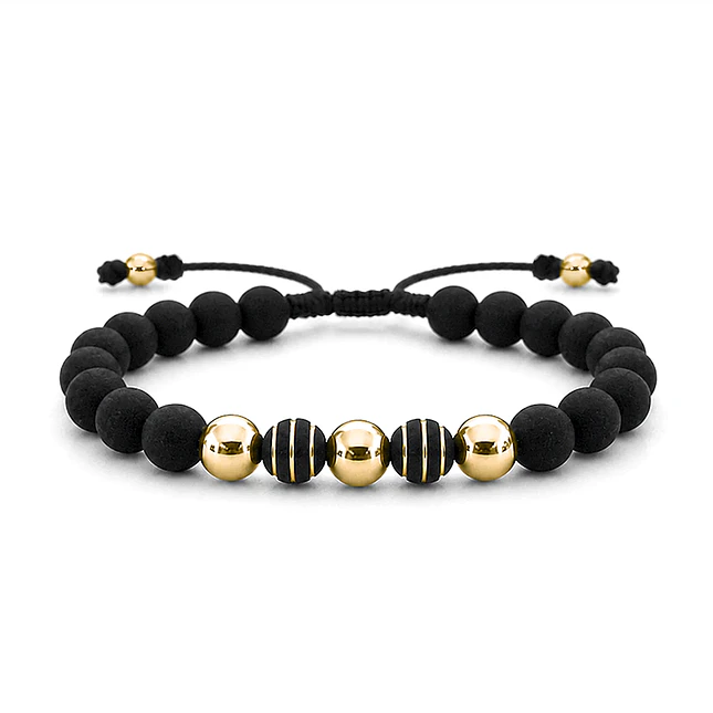 Pulsera con Neopreno Oro Laminado 18k 1