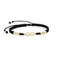 Pulsera Infinito Tejida Oro Laminado 18k - Miniatura 2