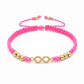 Pulsera Infinito Tejida Oro Laminado 18k - Miniatura 3