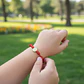 Pulsera 7 Nudos Para Niños San Benito Oro Laminado 18k - Miniatura 4