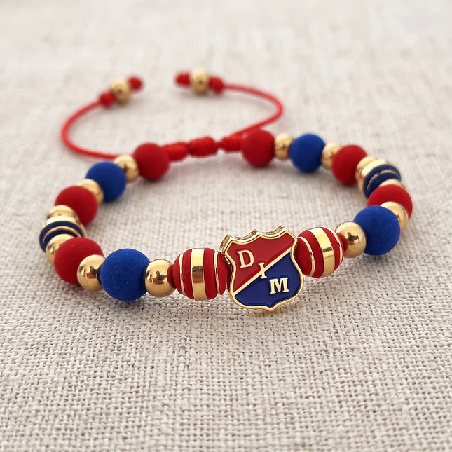 Pulsera con Neopreno Acero DIM Deportivo Independiente Medellín 3