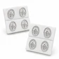 Topos Aretes Virgen Milagrosa Plata Ley 925 - Miniatura 4