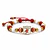 Pulsera América de Cali Neopreno Acero y Rodio