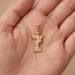 Dije San Miguel Arcángel Oro Laminado 18k - Miniatura 3