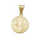 Dije Medalla San Benito de Abad Oro Laminado 18k - Miniatura 4