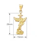 Dije San Miguel Arcángel Oro Laminado 18k - Miniatura 4