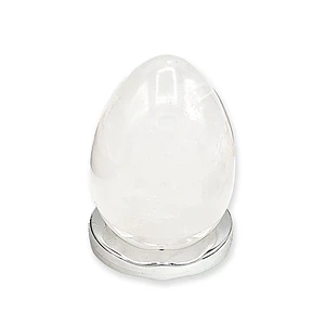 Huevo Yoni Piedra Cuarzo Blanco - Purificación y Conexión