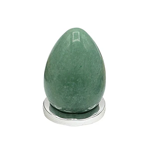 Huevo Yoni Piedra Cuarzo Verde - Sanación y Equilibrio Emocional