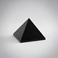Pirámide Piedra Obsidiana Negra - Amuleto de Protección - Miniatura 4