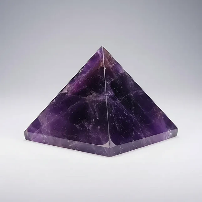 Pirámide Piedra Amatista - Calma y Equilibrio 4