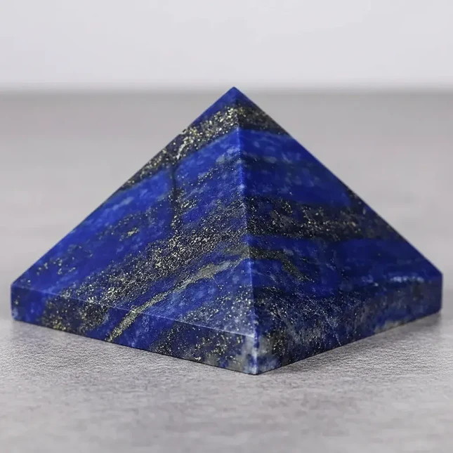 Pirámide Piedra Lapislázuli - Claridad Mental y Sabiduría 4