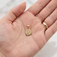 Dije Medalla San Miguel Arcángel Oro Laminado 18k - Miniatura 3