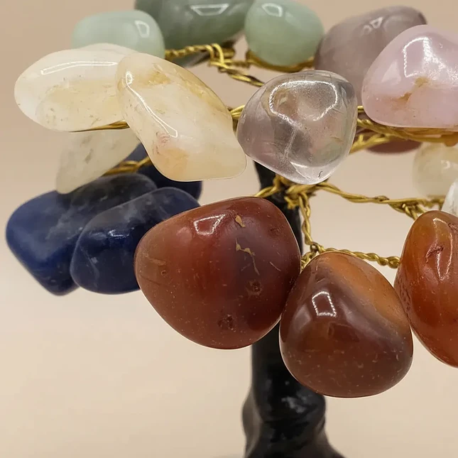 Árbol de Piedras 7 Chakras - Equilibrio y Armonía 3