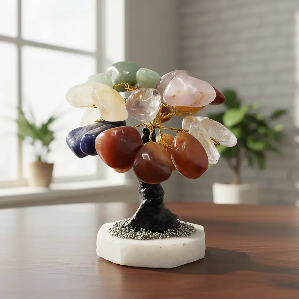 Árbol de Piedras 7 Chakras - Equilibrio y Armonía 2