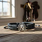 Pulsera Caballo con Herradura Cuero Trenzado - Miniatura 4