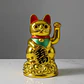 Maneki-Neko Gato Chino de la Fortuna Dorado - Miniatura 4