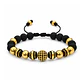 Pulsera Esfera Circones Negros Neopreno y Acero - Miniatura 1