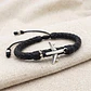 Pulsera Avión con Cuero Trenzado - Miniatura 3