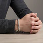 Pulsera de Plata Ley 925 Italiana (Balines 6mm) - Miniatura 2
