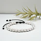 Pulsera de Plata Ley 925 Italiana (Balines 6mm) - Miniatura 4