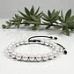 Pulsera de Plata Ley 925 Italiana (Balines 8mm) - Miniatura 3