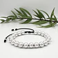 Pulsera de Plata Ley 925 Italiana (Balines 8mm) - Miniatura 4