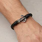 Pulsera Ancla con Cuero Trenzado - Miniatura 2