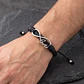 Pulsera Infinito Love con Cuero Trenzado  - Miniatura 2