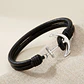 Pulsera Ancla con Cuero Natural - Miniatura 3