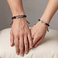 Pulseras para Parejas con Alas Cuero Trenzado - Miniatura 4