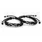 Pulseras para Parejas Infinito Love Cuero Trenzado - Miniatura 1